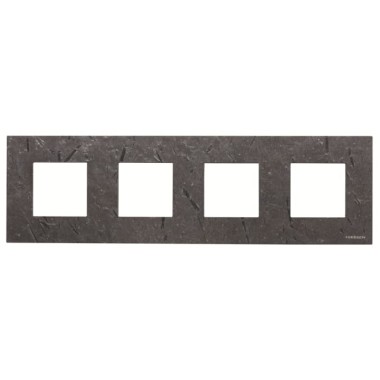 2CLA227400N2201 Рамка 4-постовая, серия Zenit, натуральный сланец