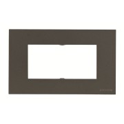 2CLA247400N1801 Рамка итальянского стандарта на 4 модуля, серия Zenit, цвет антрацит