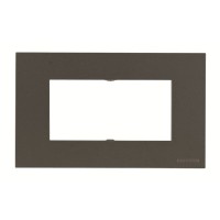 2CLA247400N1801 Рамка итальянского стандарта на 4 модуля, серия Zenit, цвет антрацит