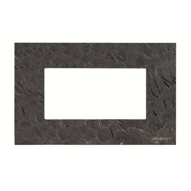 2CLA247400N2201 Рамка итальянского стандарта на 4 модуля, серия Zenit, натуральный сланец