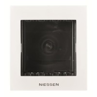 2CLA267200N1101 Цоколь для установки в мебель/перегородки на 2 модуля, серия Zenit, цвет альпийский белый