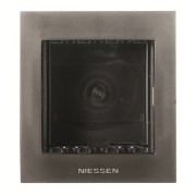 2CLA267200N1801 Цоколь для установки в мебель/перегородки на 2 модуля, серия Zenit, цвет антрацит