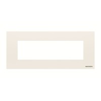 2CLA277700N1101 Рамка итальянского стандарта на 7 модулей, серия Zenit, цвет альпийский белый