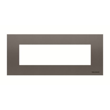 2CLA277700N1801 Рамка итальянского стандарта на 7 модулей, серия Zenit, цвет антрацит