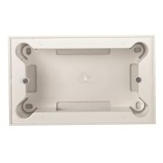 2CLA299400N1101 Цоколь для открытой установки на 4 модуля, без рамки, серия Zenit, цвет альпийский белый