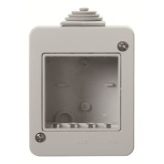 2CLA329110N1101 Коробка IP40 для открытой установки на 2 модуля, серия Zenit/Stylo