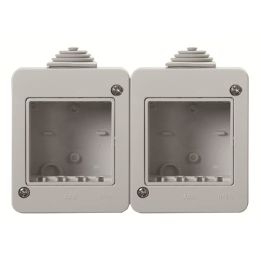 2CLA329210N1101 Коробка IP40 для открытой установки на 4 модуля, серия Zenit/Stylo