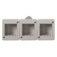 2CLA329310N1101 Коробка IP40 для открытой установки на 6 модулей, серия Zenit/Stylo