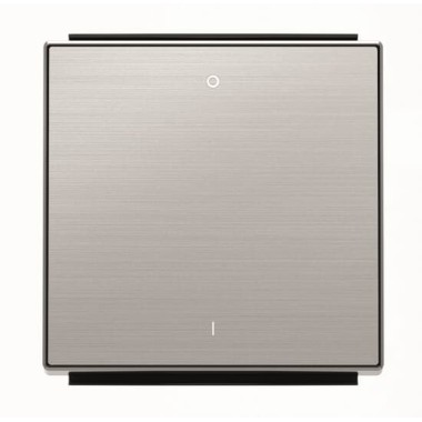 2CLA850120A1401 Клавиша для 1-клавишных выключателей/переключателей/кнопок с символом I/O, серия SKY, цвет нержавеющая сталь