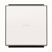 2CLA850130A1101 Клавиша для 1-клавишных выключателей/переключателей/кнопок с линзой подсветки, серия SKY, цвет альпийский белый