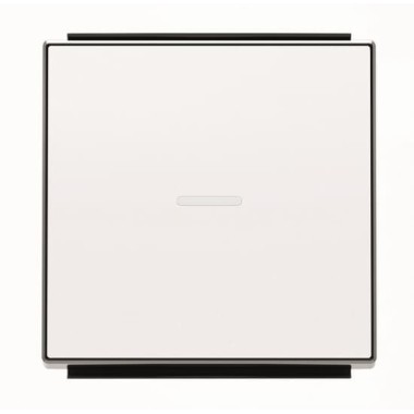 2CLA850130A1101 Клавиша для 1-клавишных выключателей/переключателей/кнопок с линзой подсветки, серия SKY, цвет альпийский белый