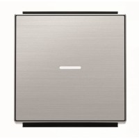 2CLA850130A1401 Клавиша для 1-клавишных выключателей/переключателей/кнопок с линзой подсветки, серия SKY, цвет нержавеющая сталь