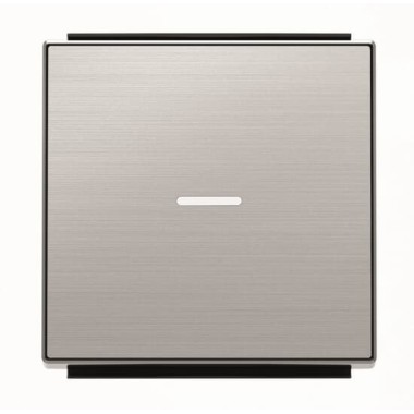 2CLA850130A1401 Клавиша для 1-клавишных выключателей/переключателей/кнопок с линзой подсветки, серия SKY, цвет нержавеющая сталь