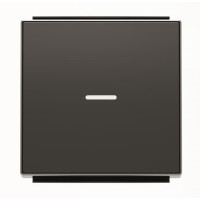 2CLA850130A1501 Клавиша для 1-клавишных выключателей/переключателей/кнопок с линзой подсветки, серия SKY, цвет чёрный бархат