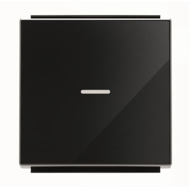 2CLA850130A2501 Клавиша для 1-клавишных выключателей/переключателей/кнопок с линзой подсветки, серия SKY, цвет стекло чёрное