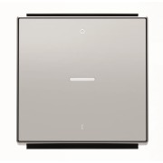 2CLA850140A1301 Клавиша для 1-клавишных выключателей/переключателей/кнопок с символом I/O и линзой подсветки, серия SKY, цвет серебристый алюминий