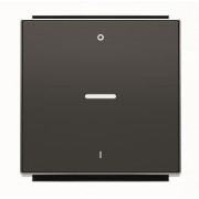 2CLA850140A1501 Клавиша для 1-клавишных выключателей/переключателей/кнопок с символом I/O и линзой подсветки, серия SKY, цвет чёрный барх.