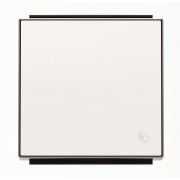 2CLA850400A1101 Клавиша для 1-клавишных выключателей/переключателей/кнопок с символом ЗВОНОК, серия SKY, цвет альпийский белый