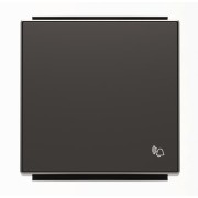 2CLA850400A1501 Клавиша для 1-клавишных выключателей/переключателей/кнопок с символом ЗВОНОК, серия SKY, цвет чёрный барх.