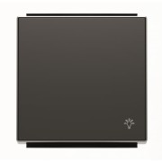 2CLA850420A1501 Клавиша для 1-клавишных выключателей/переключателей/кнопок с символом СВЕТ, серия SKY, цвет чёрный барх.