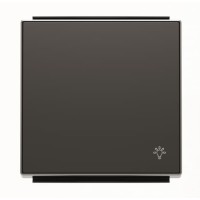 2CLA850420A1501 Клавиша для 1-клавишных выключателей/переключателей/кнопок с символом СВЕТ, серия SKY, цвет чёрный барх.