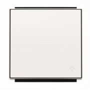 2CLA850440A1101 Клавиша для 1-клавишных выключателей/переключателей/кнопок с символом СВЕТ и линзой подсветки, серия SKY, цвет альпийский белый