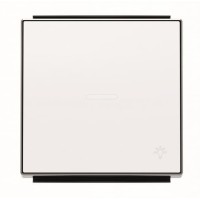 2CLA850440A1101 Клавиша для 1-клавишных выключателей/переключателей/кнопок с символом СВЕТ и линзой подсветки, серия SKY, цвет альпийский белый