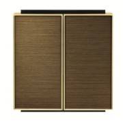 2CLA851100A1201 Клавиша для 2-клавишных выключателей/переключателей/кнопок, серия SKY, цвет античная латунь