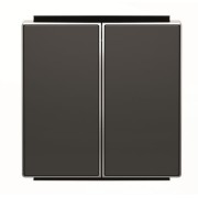 2CLA851100A1501 Клавиша для 2-клавишных выключателей/переключателей/кнопок, серия SKY, цвет чёрный бархат