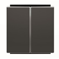 2CLA851100A1501 Клавиша для 2-клавишных выключателей/переключателей/кнопок, серия SKY, цвет чёрный бархат