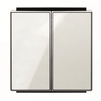 2CLA851100A2101 Клавиша для 2-клавишных выключателей/переключателей/кнопок, серия SKY, цвет стекло белое