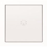 2CLA851400A1101 Накладка для механизма карточного выключателя с линзой подсветки и маркировкой, серия SKY, цвет альпийский белый