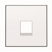 2CLA851700A1101 Накладка для телекоммуникационных розеток типа 8117... и/или 8118..., серия SKY, цвет альпийский белый