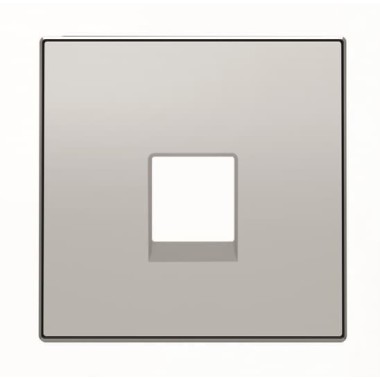 2CLA851700A1301 Накладка для телекоммуникационных розеток типа 8117... и/или 8118..., серия SKY, цвет серебристый алюминий