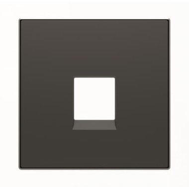 2CLA851700A1501 Накладка для телекоммуникационных розеток типа 8117... и/или 8118..., серия SKY, цвет чёрный барх.