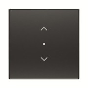 2CLA852623A1501 SRB-1-85NS Клавиша одинарная free@home, SKY, жалюзи, черный бархат