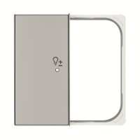 2CLA852641A1301 SRD-2-L-85PL Клавиша двойная левая free@home, SKY, светорегулятор, серебристая