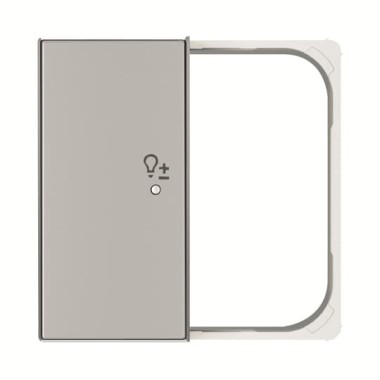 2CLA852641A1301 SRD-2-L-85PL Клавиша двойная левая free@home, SKY, светорегулятор, серебристая