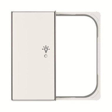 2CLA852642A1101 SRL-2-L-85BL Клавиша двойная левая free@home, SKY, освещение, белая