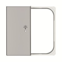 2CLA852642A1301 SRL-2-L-85PL Клавиша двойная левая free@home, SKY, освещение, серебристая