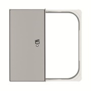 2CLA852644A1301 SRS-2-L-85PL Клавиша двойная левая free@home, SKY, сцена, серебристая