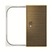 2CLA852647A1201 SRS-2-R-85OE Клавиша двойная правая free@home, SKY, сцена, античная латунь