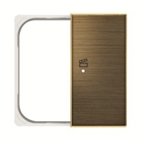 2CLA852647A1201 SRS-2-R-85OE Клавиша двойная правая free@home, SKY, сцена, античная латунь