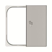 2CLA852647A1301 SRD-2-R-85PL Клавиша двойная правая free@home, SKY, светорегулятор, серебристая