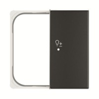 2CLA852647A1501 SRD-2-R-85NS Клавиша двойная правая free@home, SKY, светорегулятор, черный бархат