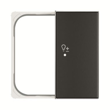 2CLA852647A1501 SRD-2-R-85NS Клавиша двойная правая free@home, SKY, светорегулятор, черный бархат