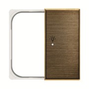 2CLA852648A1201 SRL-2-R-85OE Клавиша двойная правая free@home, SKY, освещение, античная латунь