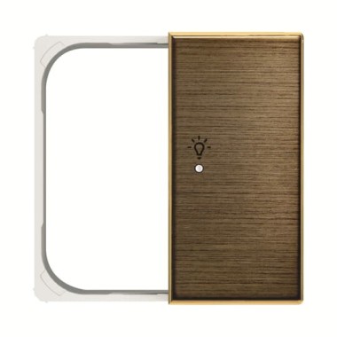 2CLA852648A1201 SRL-2-R-85OE Клавиша двойная правая free@home, SKY, освещение, античная латунь
