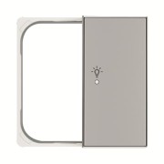 2CLA852648A1301 SRL-2-R-85PL Клавиша двойная правая free@home, SKY, освещение, серебристая