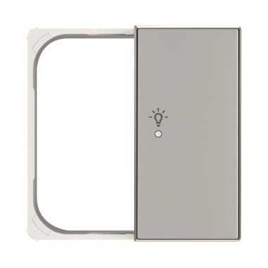 2CLA852648A1301 SRL-2-R-85PL Клавиша двойная правая free@home, SKY, освещение, серебристая